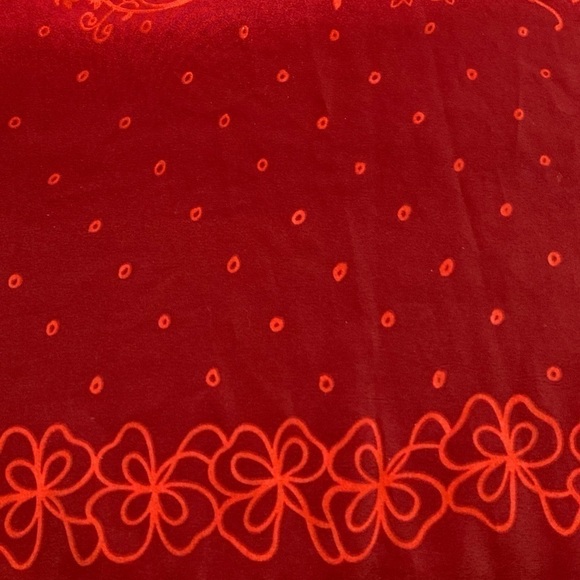 VINTAGE 90’s ombré paisley floral maxi dress with side slit - Picture 8 of 9